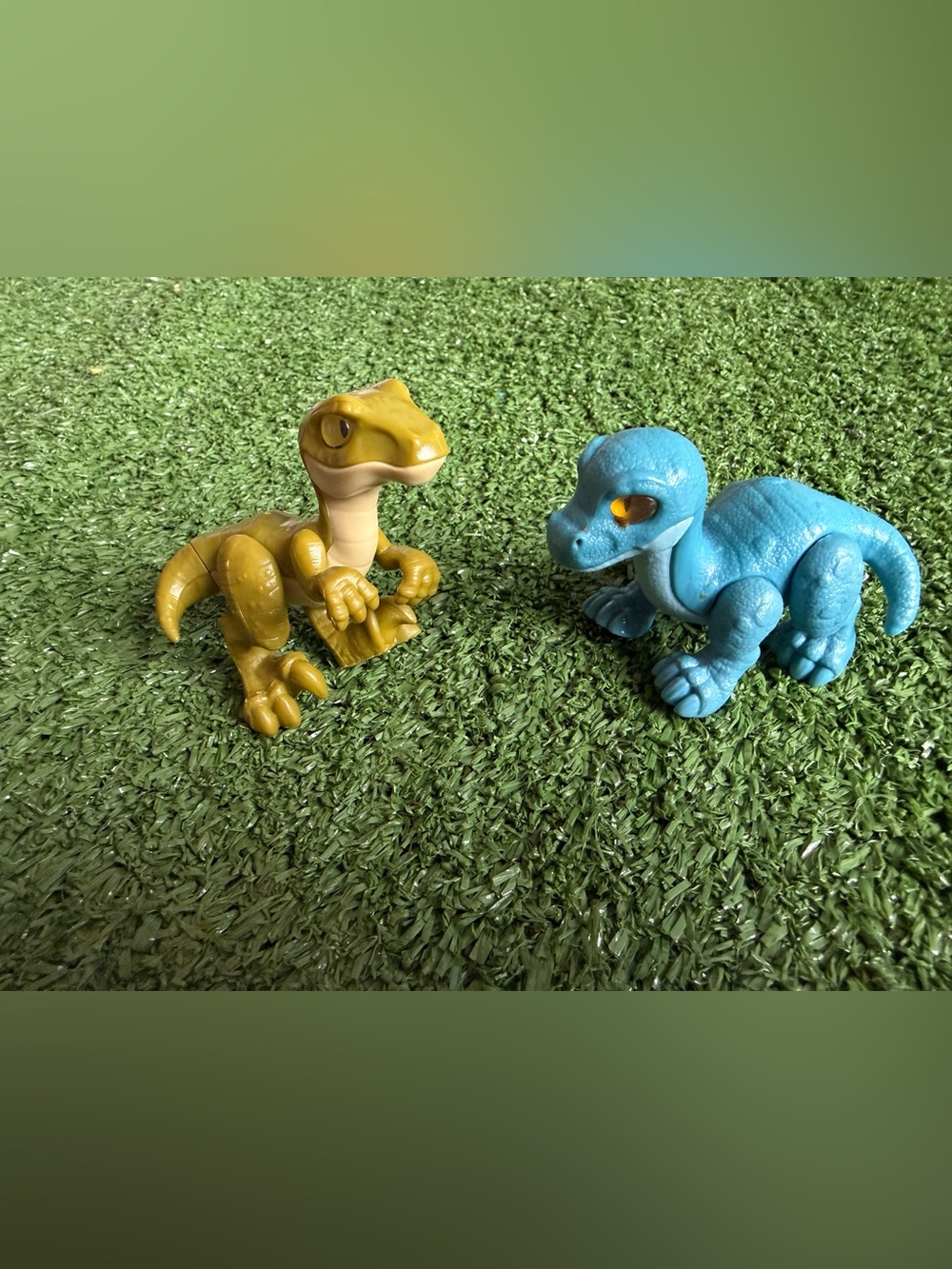 Fisher-Price Imaginext Jurassic World Dinosaur Figure Lot – 2 Pieces